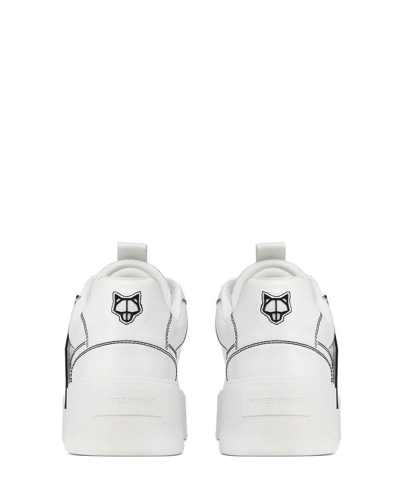 White Naked Wolfe Kosa Men's Sneakers | UAE KJANM-9751