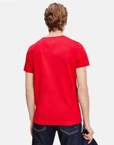 Tommy Hilfiger Logo T-Shirt Red